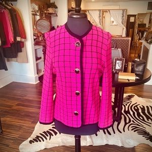 St. John Fuscia Blazer